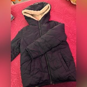 6t-8t coat doble face for girls